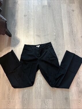 ny & co dress pants 7th Ave Suiting Stretch Straight Leg Black Womens Sz 12P $50 while back pockets add function without compromising the streamlined fit NYC Pants  Womens Black